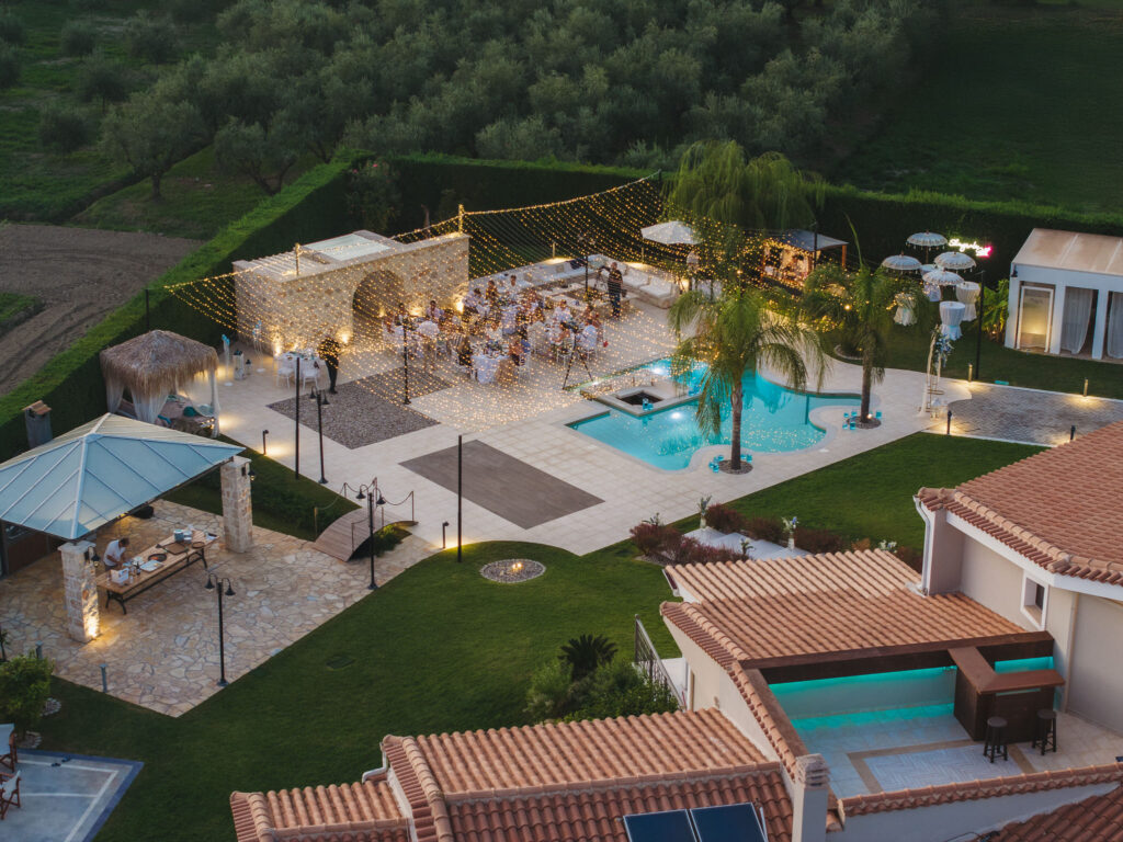 Luxury Greece wedding villa